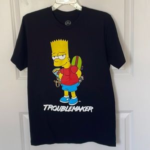 The Simpsons Bart Troublemaker Tee Youth XL